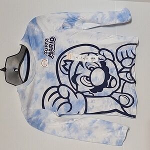 NWT Super Mario size 5 boys (kids) long sleeve tee (hard to find)